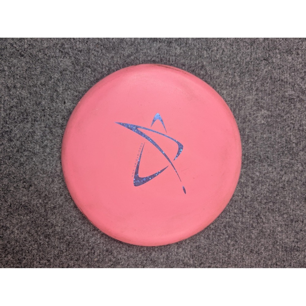 Prodigy Disc Golf Disc Pink Holographic Blue Stamp Frisbee 174 Marked‎ Rim Wear